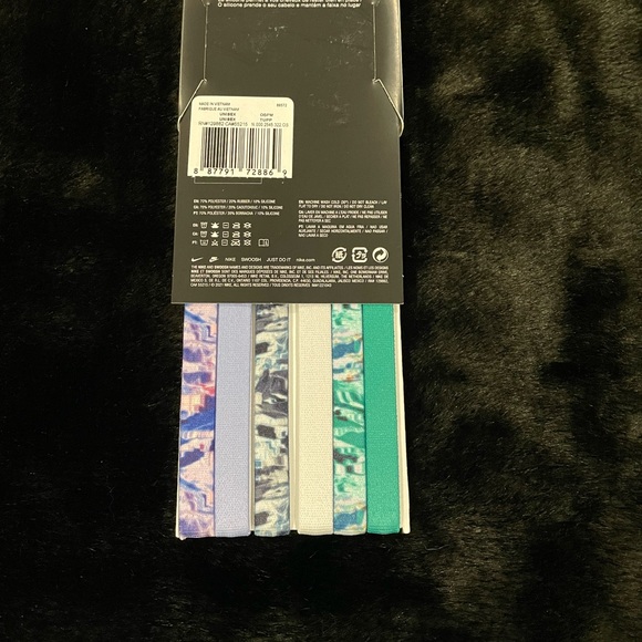 🆕 NIKE Headbands-6 Pack Neptune Green - Picture 3 of 3